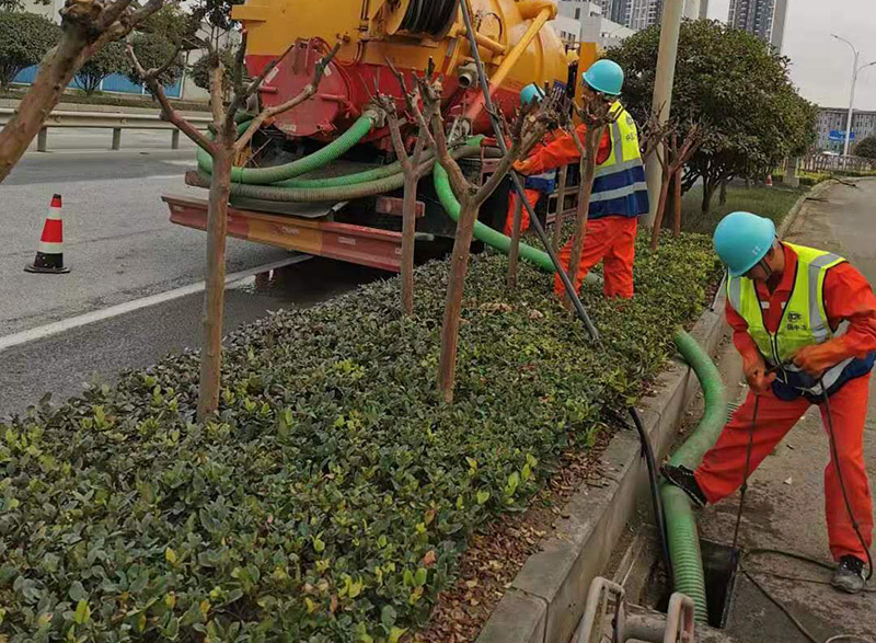 思南市政管道清淤